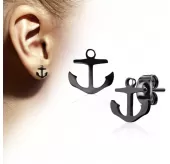 Серьги-гвоздики TATIC SE3293 в форме якоря