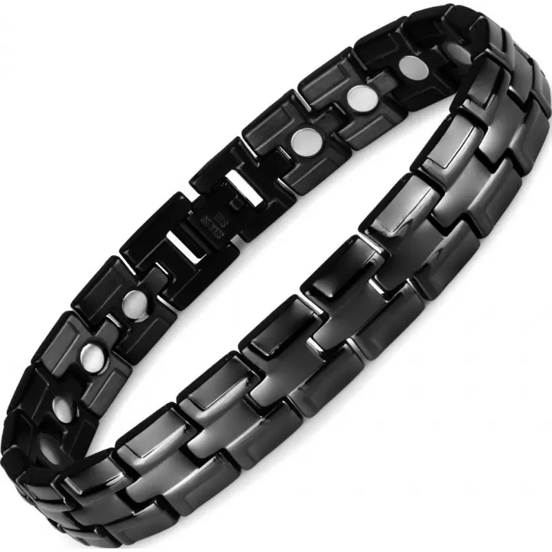 Магнитный браслет мужской Magnetana KBM-160515 из стали