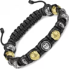 Браслет Шамбала Everiot Select LNS-3036 с головой Будды