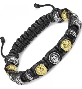 Браслет Шамбала Everiot Select LNS-3036 с головой Будды