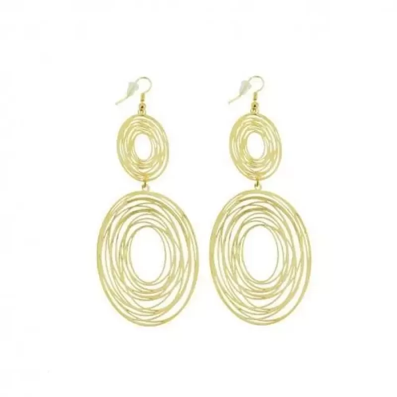 Длинные серьги с овальными подвесками Soul Stories 332053D