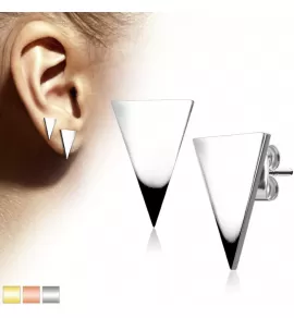 Минималистичные серьги-гвоздики в форме треугольника TATIC SE3292