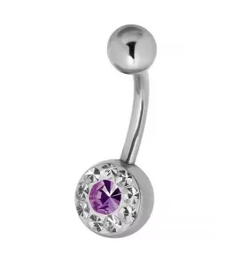 Серьга банан из медицинской стали Everiot AAB-05BNBJ для пирсинга пупка