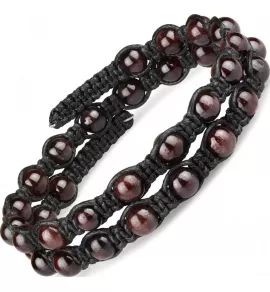 Браслет-спираль Everiot Select LNS-0102 из граната