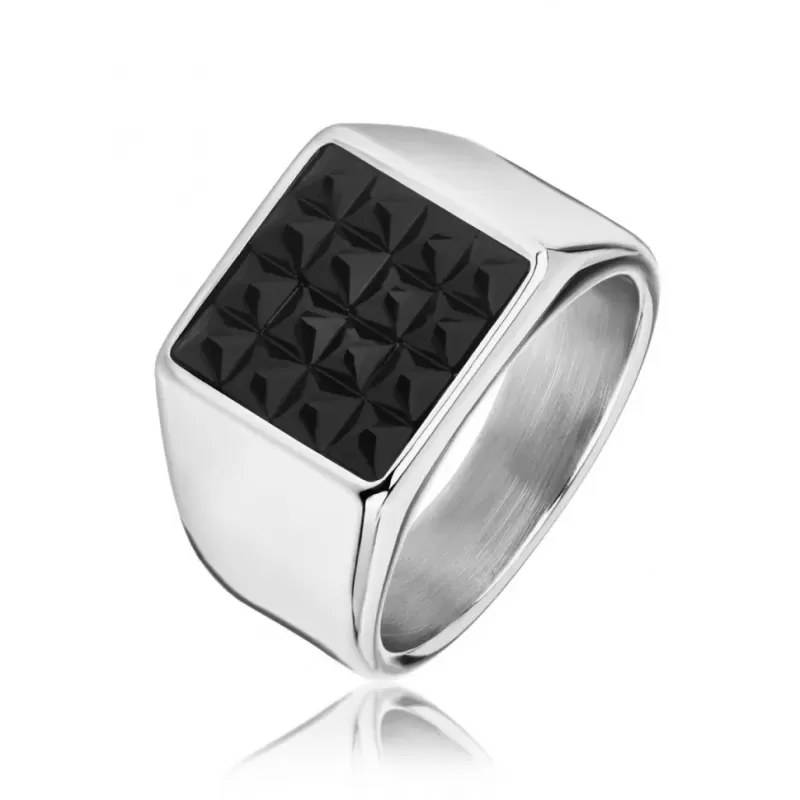 Мужской перстень из стали TATIC RSS-8181-ST