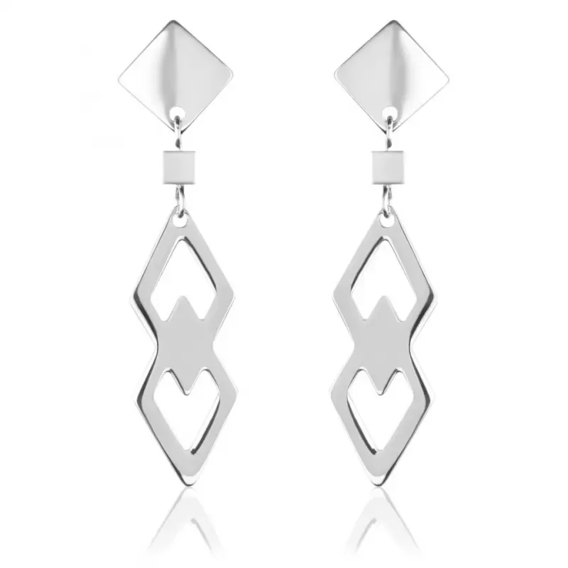 Женские серьги с подвесками Everiot Select SE-LNS-0004 из стали