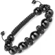Браслет Шамбала из черного агата Everiot Select LNS-2209
