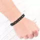 Браслет Шамбала из черного агата Everiot Select LNS-2209