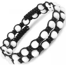 Браслет-спираль Everiot Select LNS-0103 из белого агата