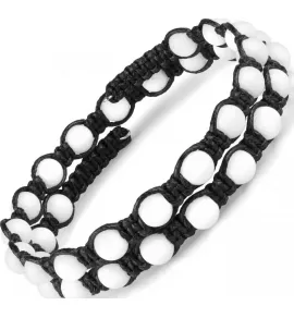 Браслет-спираль Everiot Select LNS-0103 из белого агата