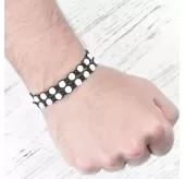 Браслет-спираль Everiot Select LNS-0103 из белого агата