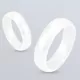 Белое кольцо из керамики Everiot RCM-0001 парное, обручальное