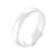 Белое кольцо из керамики Everiot RCM-0001 парное, обручальное