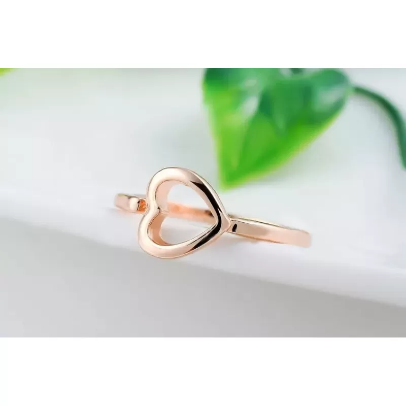 Кольцо ROZI RG-77160B с сердечком