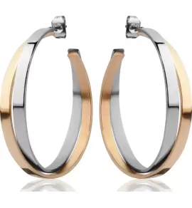 Женские серьги-кольца Everiot SE-ZS-1135 из стали