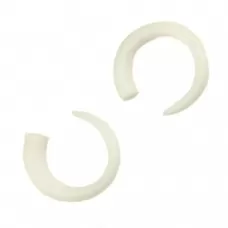 Круглые серьги из кости Everiot EV-BL-1001