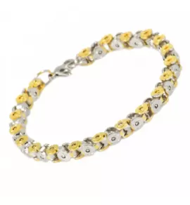 Мужской браслет-цепь из ювелирной стали B-0228006