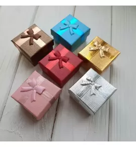 Подарочная коробочка BOX-103 (4х4 см) квадратная