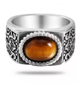 Мужской перстень из стали TATIC RSS-4907-ST