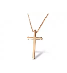 Подвеска-крест на цепочке Everiot SPD-XP-0237 из стали
