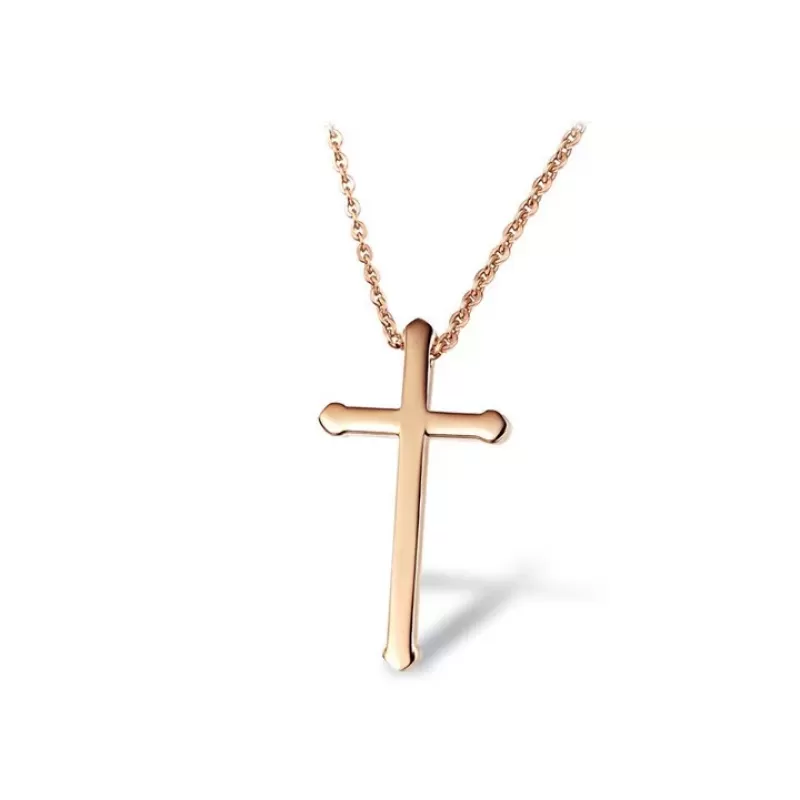 Подвеска-крест на цепочке Everiot SPD-XP-0237 из стали