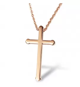 Подвеска-крест на цепочке Everiot SPD-XP-0237 из стали
