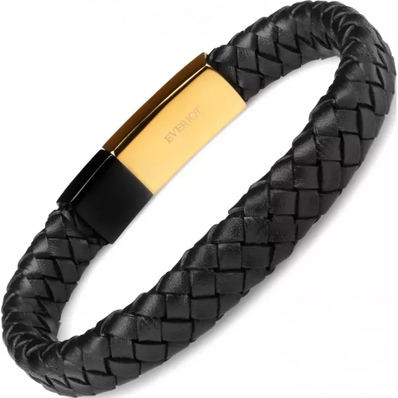 Кожаный браслет мужской Everiot BC-MJ-1574