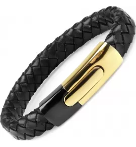 Кожаный браслет мужской Everiot BC-MJ-1574