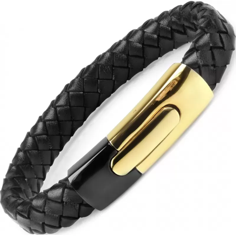 Кожаный браслет мужской Everiot BC-MJ-1574