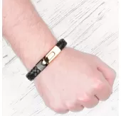 Кожаный браслет мужской Everiot BC-MJ-1574