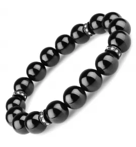 Женский браслет Everiot Select LNS-2210 из черного агата