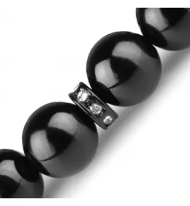 Женский браслет Everiot Select LNS-2210 из черного агата