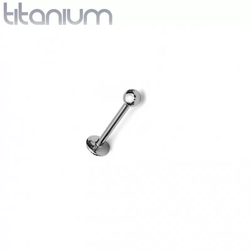 Лабрет из титана Pirslab --EXT-T23L для пирсинга хряща уха, хеликса, трагуса, губ, крыла носа