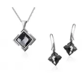 Кулон Everiot AAB-756PSS из стали с кристаллом Swarovski