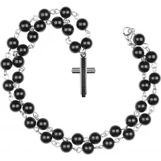 Мужской розарий Everiot Select LNS-3023 из стали и натуральных камней