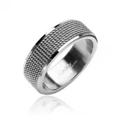 Кольцо из стали Spikes --R8004