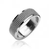 Кольцо из стали Spikes --R8004