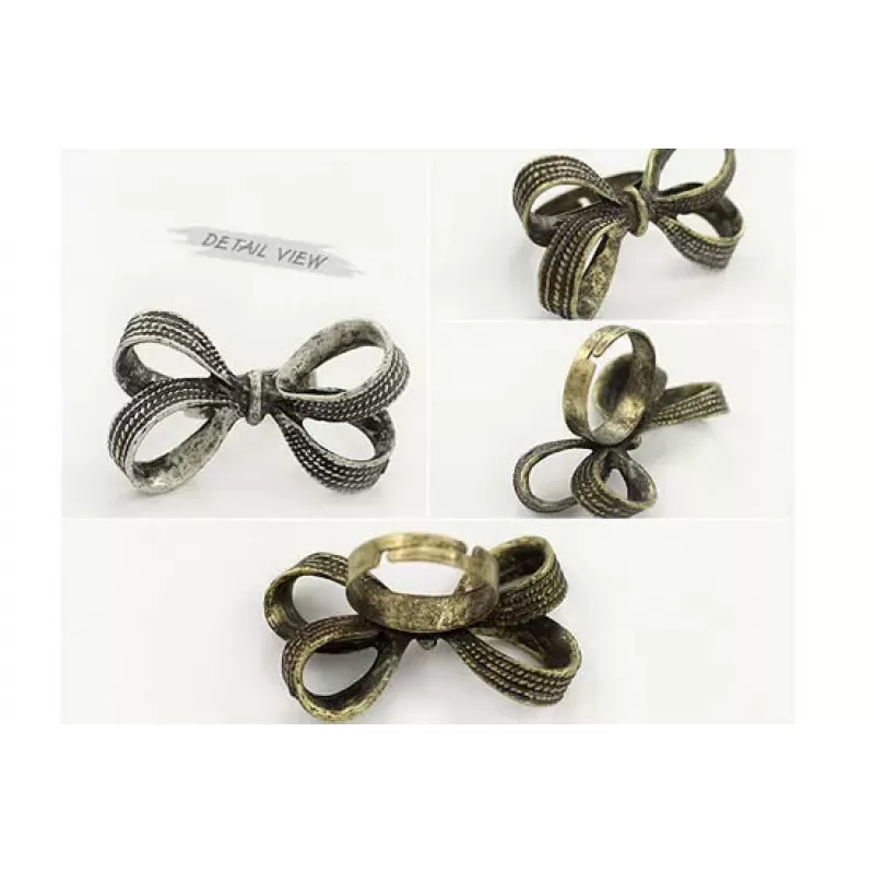 Кольцо AS-C02549 в форме бантика