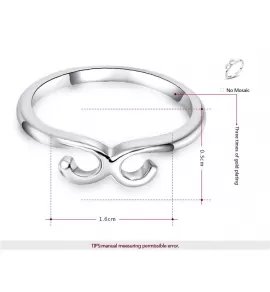 Кольцо ROZI RG-81150A с завитками