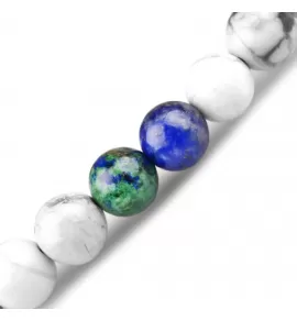 Браслет Шамбала со знаками зодиака Everiot Select LNS-6012 из лазурита и кахолонга