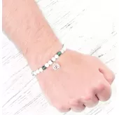 Браслет Шамбала со знаками зодиака Everiot Select LNS-6012 из лазурита и кахолонга