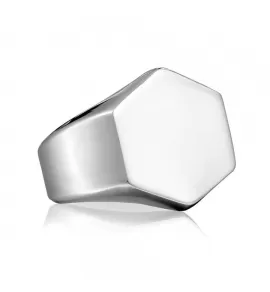 Мужской перстень-печатка из стали TATIC SR-BR-434