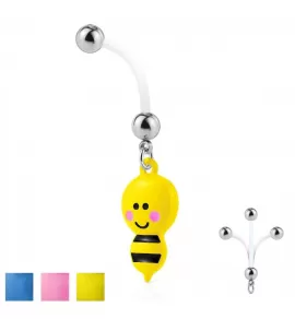 Серьга для пирсинга пупка PiercedFish NPG-1009 для беременных