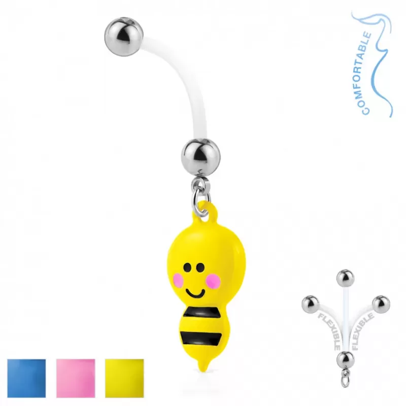 Серьга для пирсинга пупка PiercedFish NPG-1009 для беременных