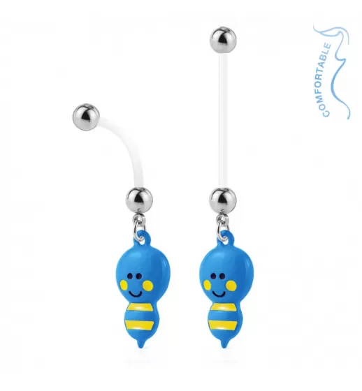 Серьга для пирсинга пупка PiercedFish NPG-1009 для беременных