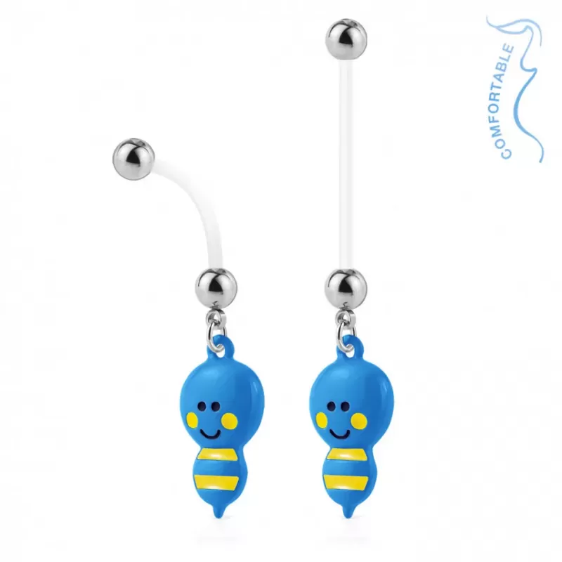 Серьга для пирсинга пупка PiercedFish NPG-1009 для беременных