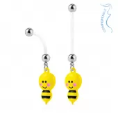 Серьга для пирсинга пупка PiercedFish NPG-1009 для беременных