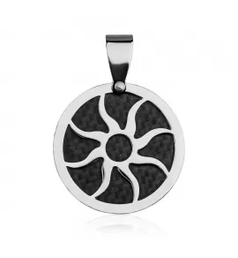 Кулон жетон "Солнце" TATIC SPD-0812 из стали, в славянском стиле