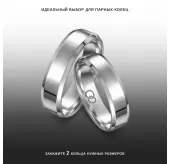 Кольцо из титана в классическом стиле INFY RTI-0183