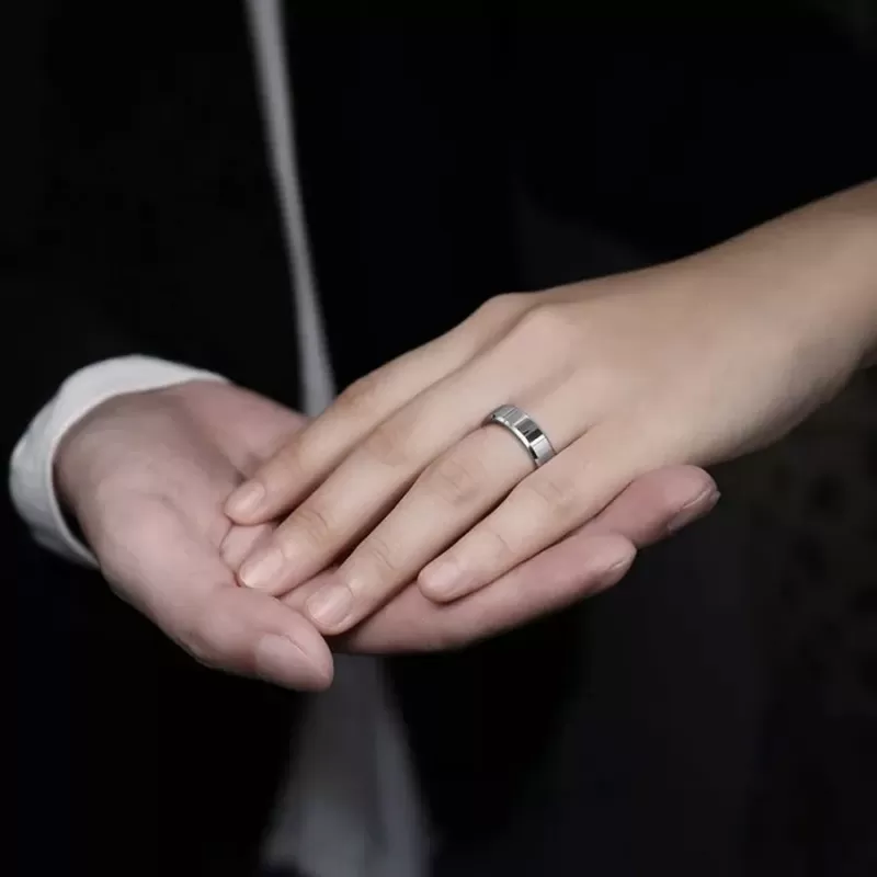 Кольцо из титана в классическом стиле INFY RTI-0183